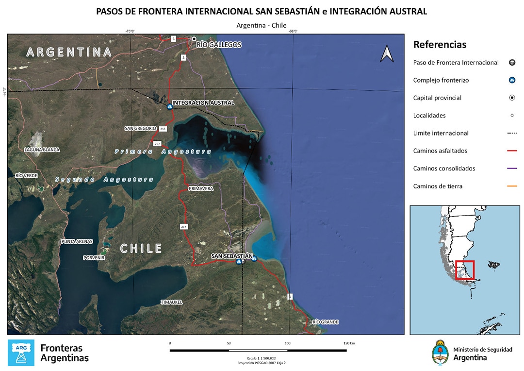 Cómo cruzar desde Punta Arenas a Argentina Southland Rent a Car
